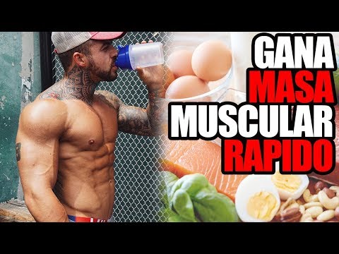 Dieta de proteínas para aumentar masa muscular