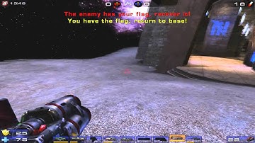 UT2004 Playthrough Capture the flag: match one