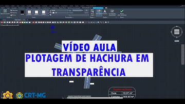 Vídeo Aula Hachura - Plotando Hachura em Transparência