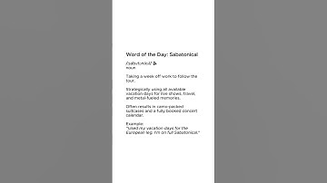 💡 Word of the day: Sabatonical. Got more epic Sabaton-isms to share?