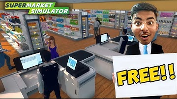 I STARTED MY OWN GROCERY STORE | SUPERMARKET SIMULATOR #1