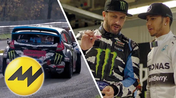Ken Block and Lewis Hamilton at Monza Rally Show | Motorvision