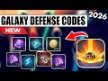 GALAXY DEFENSE CODE 2026 | GALAXY DEFENSE REDEEM CODE | GALAXY DEFENSE CODES