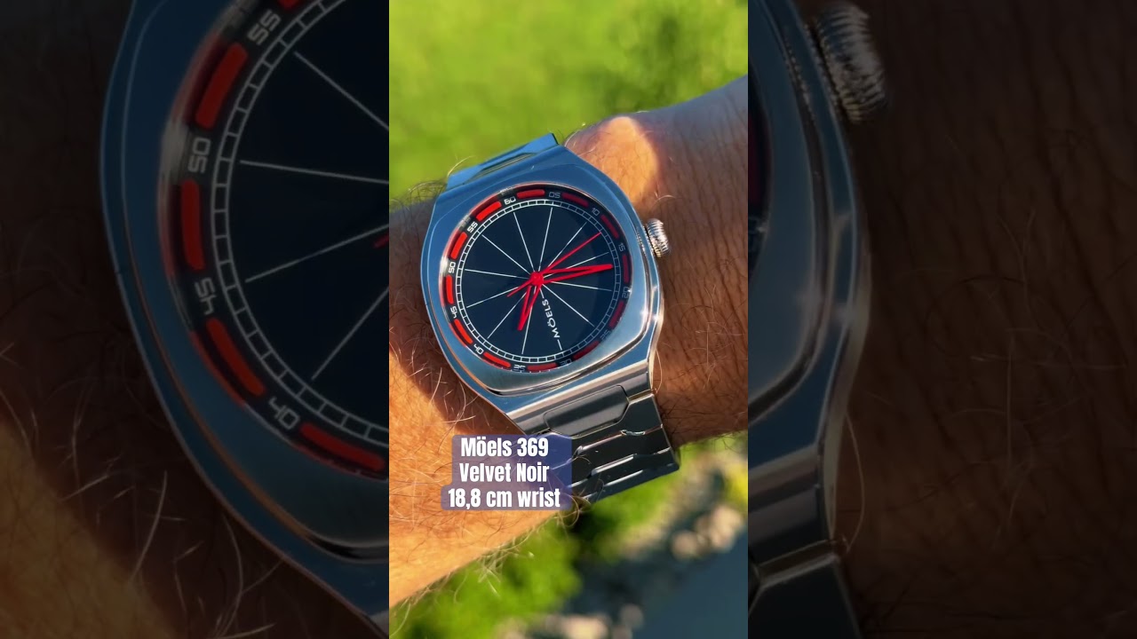 Möels 369, Velvet Noir, 18,5 cm wrist. Sunny Day reflex 😜