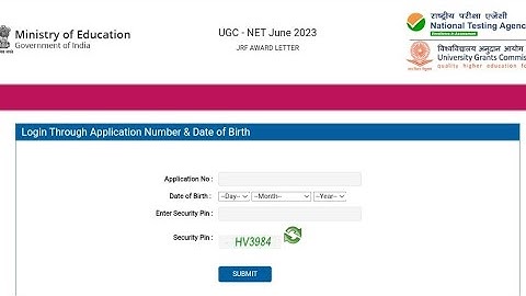 #Ugc Net JRF Certificate June 2023 || How To Download JRF Award Latter & Certificate
