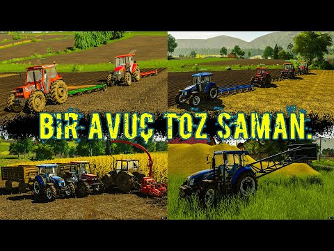 4 DEVİN MISIR TARLASIYLA İMTİHANI! ISAMANI DÜZELTTİK| |FS 19| |FACECAM| |7 Lİ PULLUK ÇEKEN NH 110D|