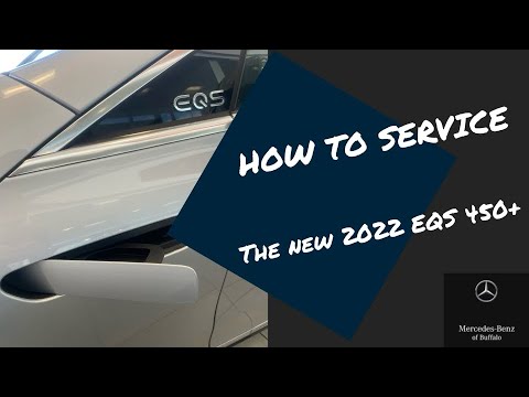 2022 Mercedes-Benz EQS: How to Refill Windshield Washer Fluid