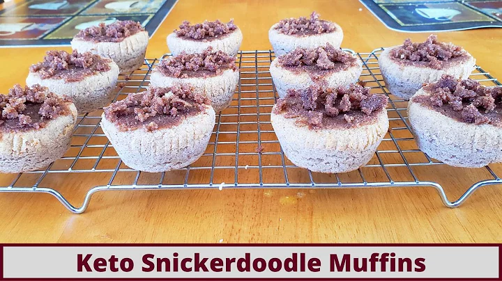 Quick And Easy Keto Snickerdoodle Muffins (Nut Fre...