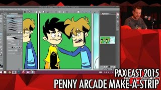 PAX EAST 2015 Penny Arcade Make A Strip