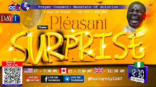 Day 1 | Prayer Connect Prayers | Pleasant Surprises | Pst Niyi Adeniran | 5th May 2026 | CCGi