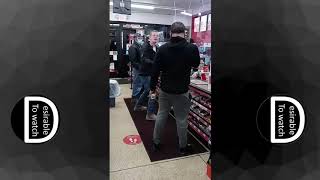A white guy calls a black man the &quot;N Word&quot; and is smacked with a Twisted Tea can.