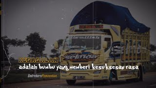 Story'Wa 30detik versi Truck SELINDA || Menunggumu kasih dikota ini