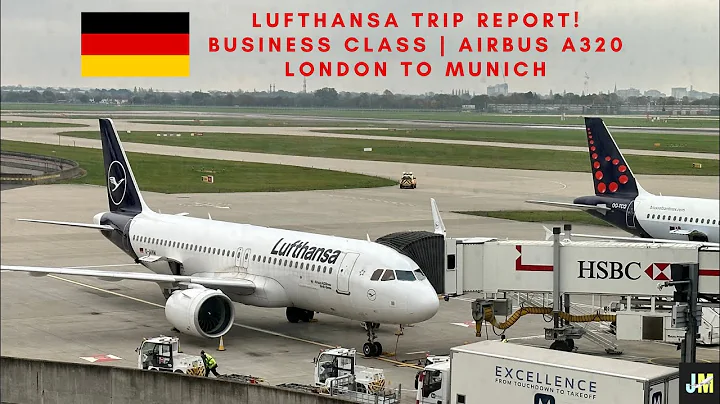 Lufthansa Trip Report | BUSINESS CLASS | Airbus A320 | London to Munich!