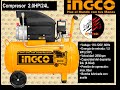 INGCO Air Compressor  2.0HP 24L AC20248