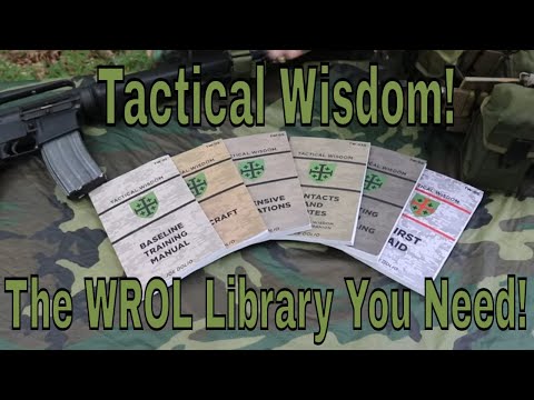 The Tactical Wisdom Book Series! The Library You Need For A World Without Rule Of Law!