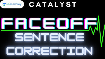 eMbark the FACEOFF with Bhagyasree Ghosh | SENTENCE CORRECTION | LIVE on Unacademy CATalyst |CAT 202