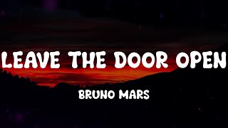 Bruno Mars - Leave The Door Open (Lyrics)