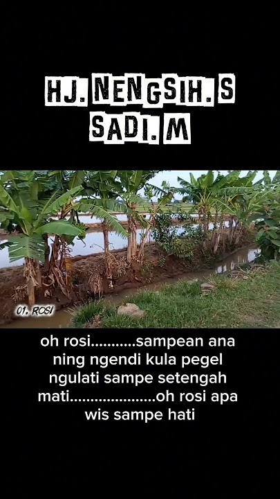 ROSI - HJ. NENGSIH S TARLING LAWAS ERA 80'AN