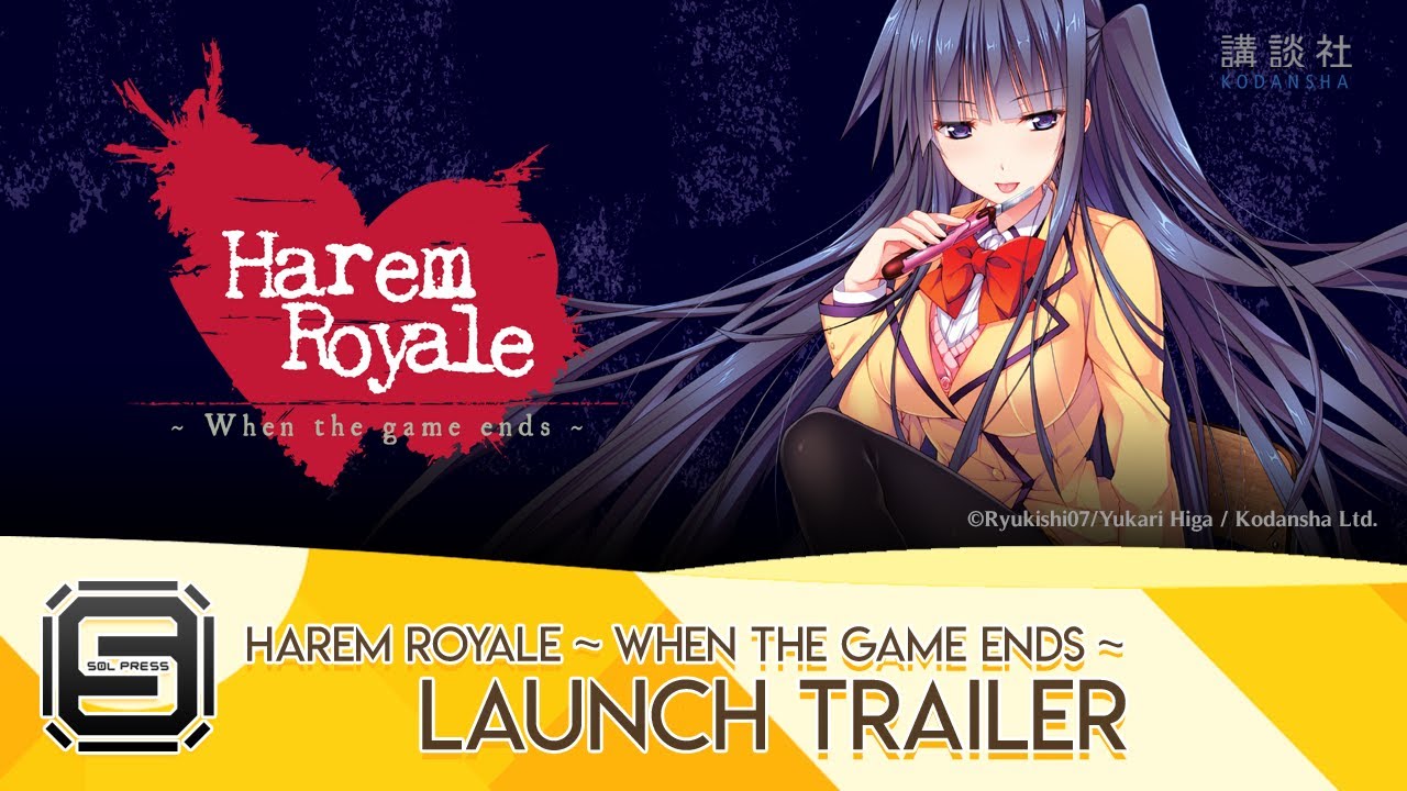 [official] Harem Royale When The Game Ends Trailer Youtube