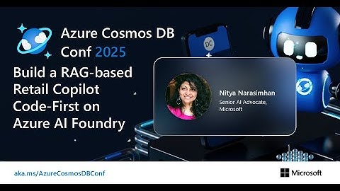 Build a RAG-based Retail Copilot Code-First on Azure AI Foundry