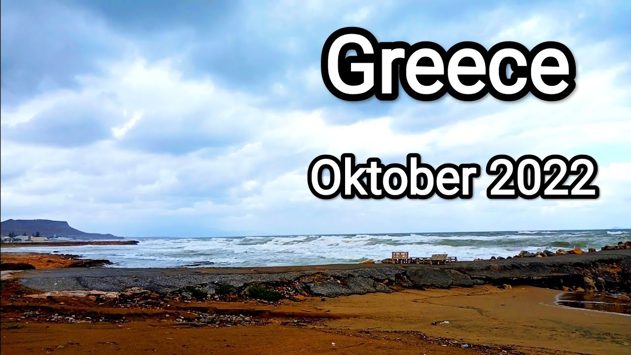 Cretan Beach in October 2022