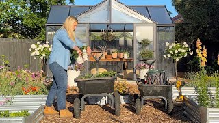 Planting Color Around the Greenhouse! :: Dig, Plant, Water, Repeat