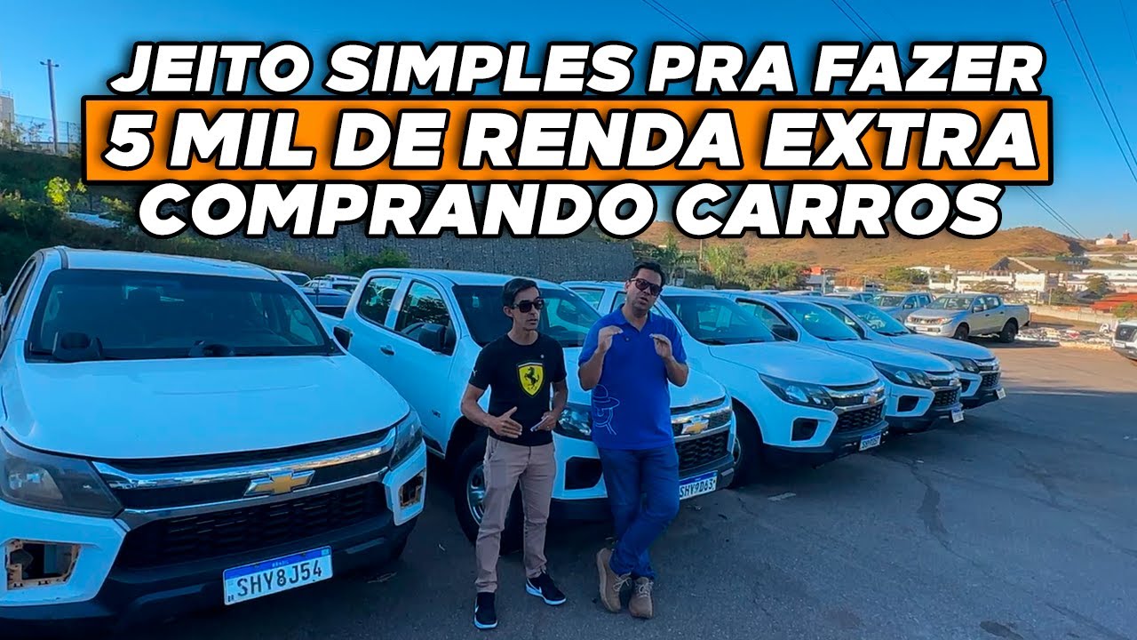 A MELHOR FORMA DE LUCRAR 5 MIL POR MÊS COMPRANDO CARROS