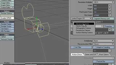 LightWave 9 Camera Overview