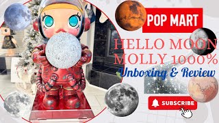 Popmart Hello Moon 1000% Unboxing Review