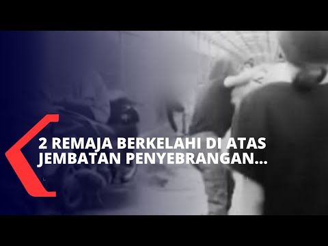 Viral Remaja Berkelahi di Atas Jembatan Penyebrangan, Ini Penjelasan Polisi