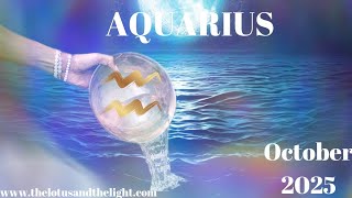October Tarotscope for AQUARIUS ♒️  #tarot #psychic 
