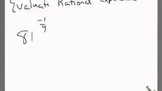 7-6 Rational Exponents