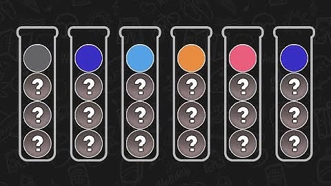 Ball Sort Puzzle Level 59 Solution