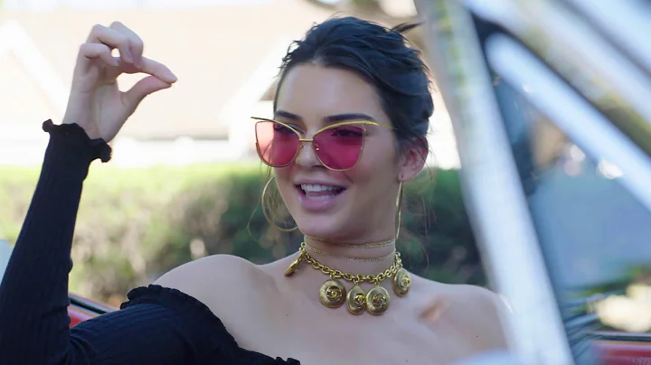 CRUISING WITH KENDALL: Kendall Jenner takes Derek Blasberg for a spin
