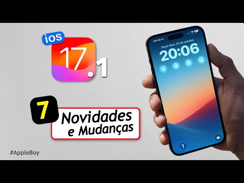 Novo iOS 17.1 - Apple trouxe 7 Novidades e Mudanças p/ iPhones