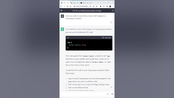 #ChatGPTvsMe - Round Five! Round the corners of all images? #SquarespaceCSS