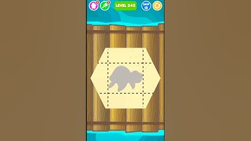 Save The Fish  / pull the pin / puzzle logic level 242  #savethefish #gaming #funny #drawing #shorts