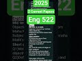 ENG 522 || ENG 522 mid term preparation || ENG 522 mid term current papers | ENG 522 mcq preparation