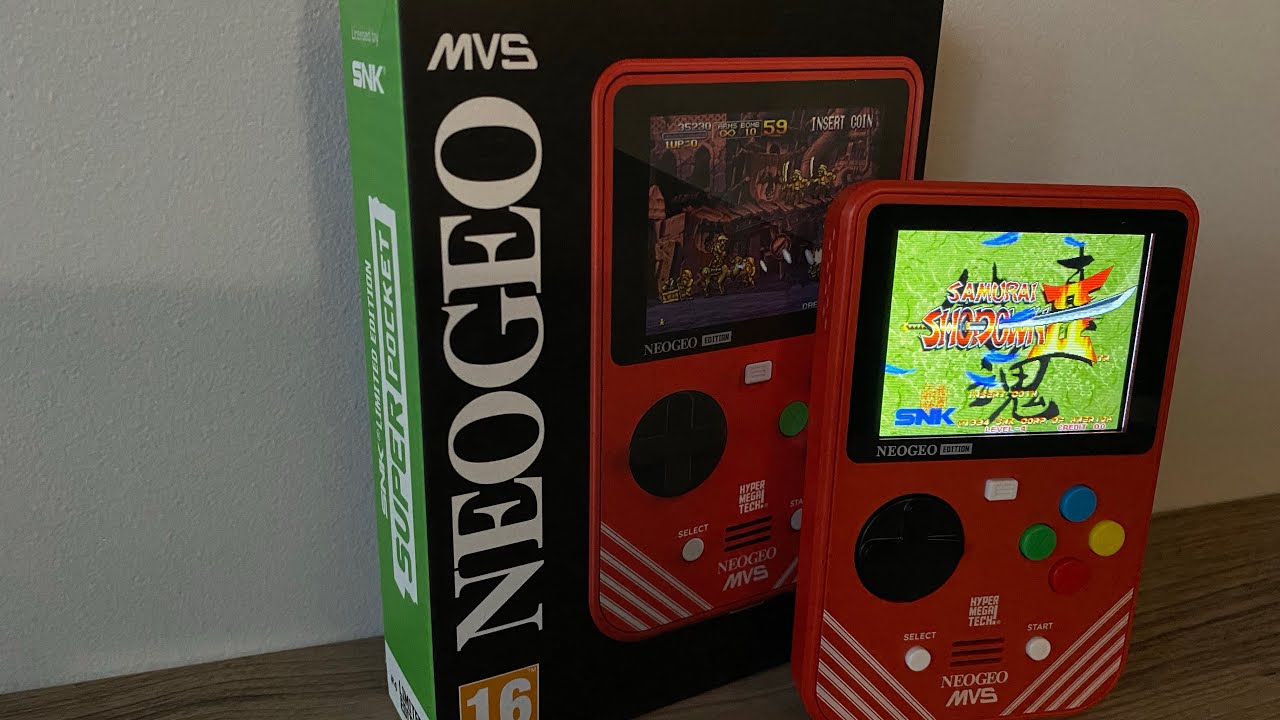 Neo Geo Super Pocket Limited Edition unboxing - YouTube