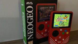 Neo Geo Super Pocket Limited Edition unboxing
Hey guys just got mine today and wanted to share it with you! Thanks for watching 😜 Neo Geo Super Pocket Limited Edition unboxing