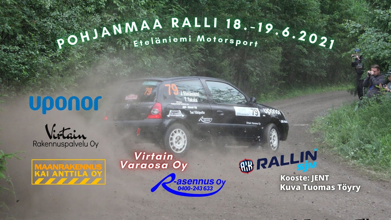 SM Pohjanmaa Ralli 18.-19.6.2021 // KOOSTE  [CRASH] // nro 79 // Eteläniemi - Takala