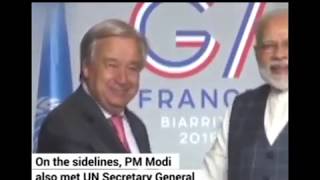 PM Modi's visit of  three Nations  and G7  summit in France
