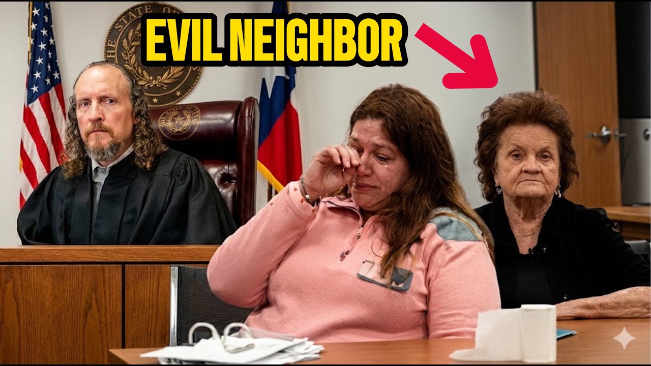80-Year-Old Neighbor Terrorizes Family For 18 Months — Judge Monk Has Had ENOUGH