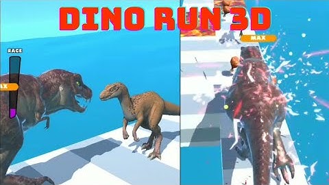 Dino Run 3D all levels - JGamePlay Walkthrough Gaming Android/iOS