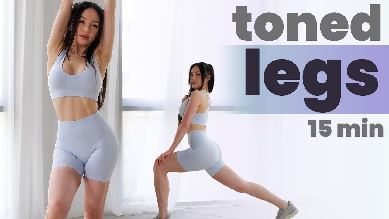 15 Min Lean & Toned Legs Workout - Get Toned Challenge