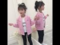 Active Casual Girls Spring Autumn Thin Embroidery Coat Kids Children-s Fashion Jacket Baby Girl