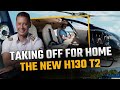 Flying My New Airbus H130 Home! From Helibras Factory to Nova Lima