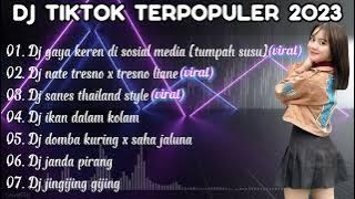 DJ TIKTOK TERBARU 2023 - DJ GAYA KEREN DI SOSIAL MEDIA (TUMPAH SUSU) - DJ FULL BASS