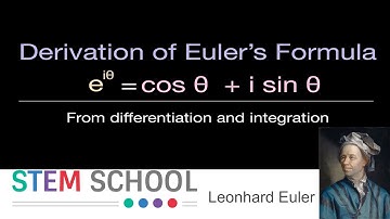 Derivation of Euler’s Formula from differentiation and integration