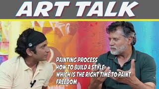 Panting experience with Madan Lal Sir #artpodcast  #art #drawing #painting #artist #artwork